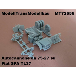 Autocannone da 75-27 su Fiat SPA TL37